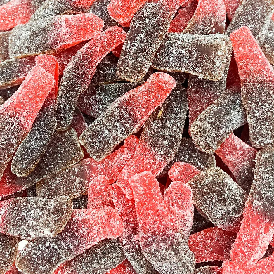 Bouteilles cherry sucrées 100g