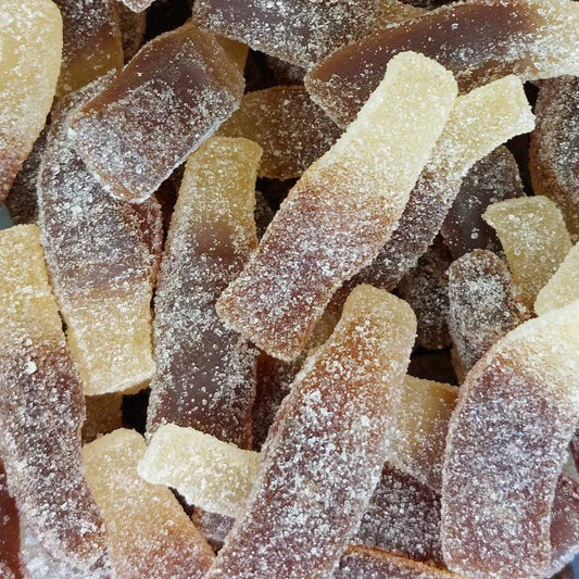 Bouteilles cola sucrées 100g